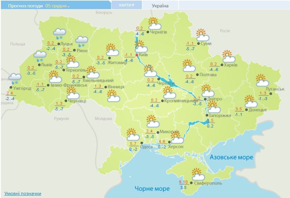 погода5грудня